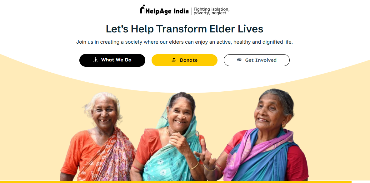 HelpAge India Website